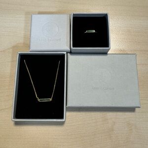 Lines & Current (Belfast)  Alchemy Necklace and Ring